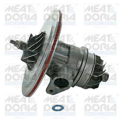 Core assembly, turbocharger